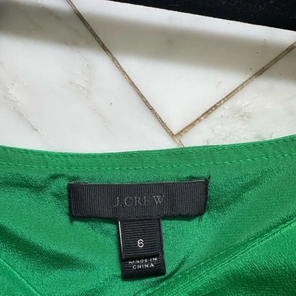 Green Ruffle Tank Top - Picture 3 of 3